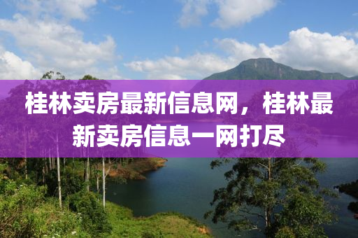 桂林賣房最新信息網(wǎng)，桂林最新賣房信息一網(wǎng)打盡山東水清源環(huán)?？萍加邢薰? class=
