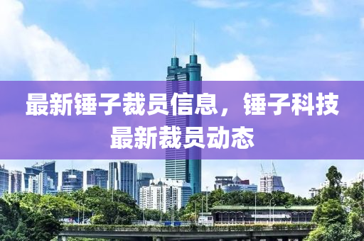 最新錘子裁員信息，錘子科技最新裁山東水清源環(huán)保科技有限公司員動(dòng)態(tài)