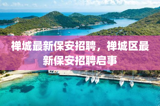 禪城最新保安招山東水清源環(huán)?？萍加邢薰酒?，禪城區(qū)最新保安招聘啟事