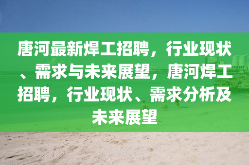唐河最新焊工招聘，行業(yè)現(xiàn)狀、需求與未來(lái)展望，唐河焊工招聘，行業(yè)現(xiàn)狀、需求分析及未來(lái)展望山東水清源環(huán)保科技有限公司